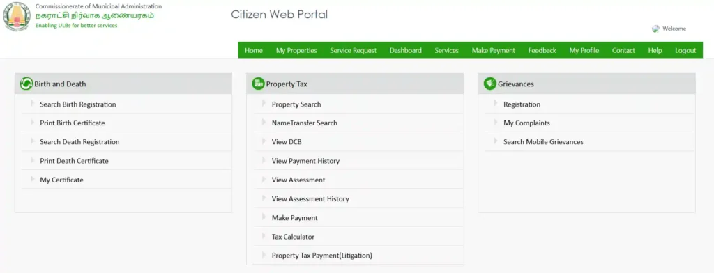 municipality death certificate downloads